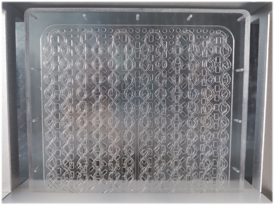【Photomicrofluidic reactor FP-II】 【Photomicrofluidic reactor FP-II】